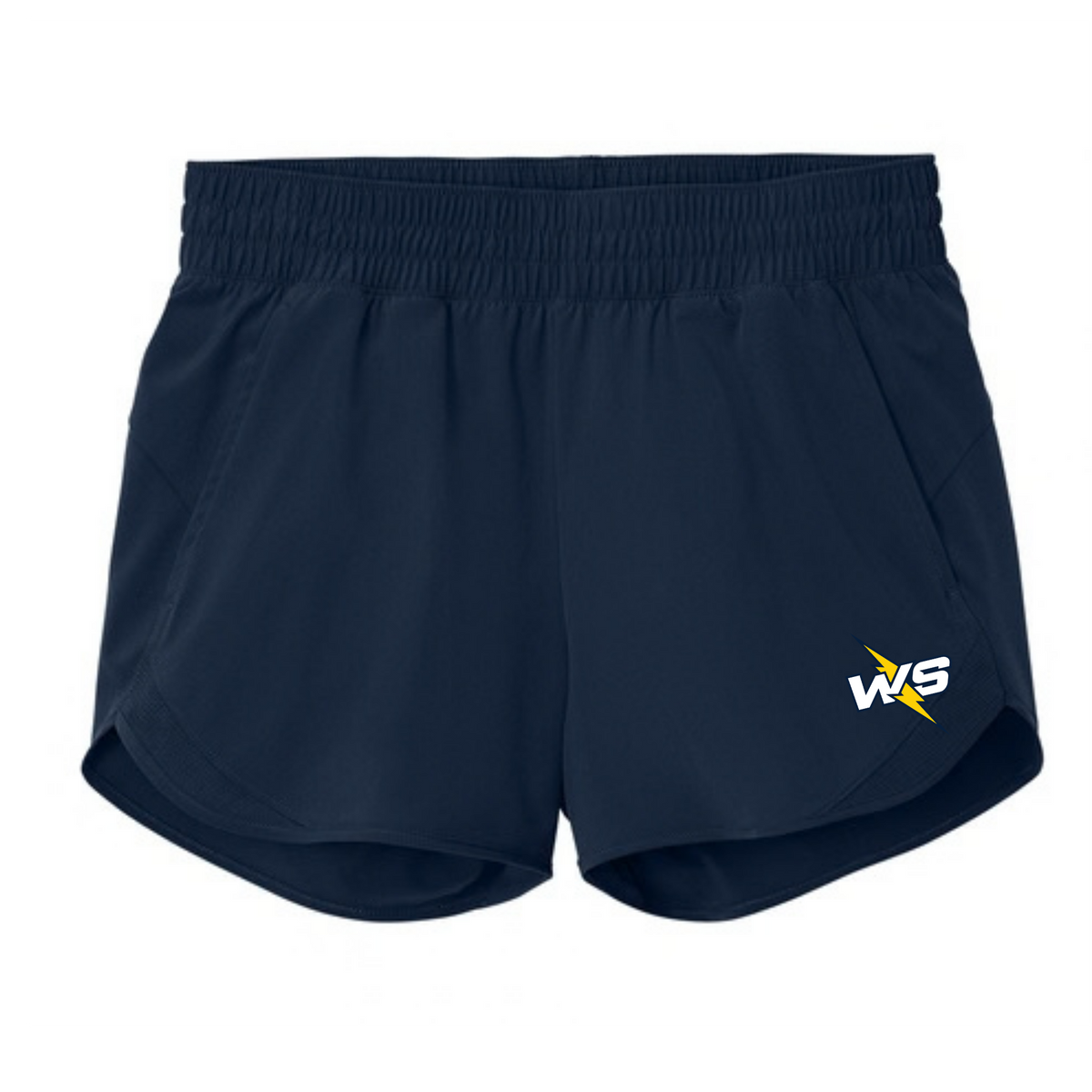Female Athletic Shorts (Customized) - Wellington Storm