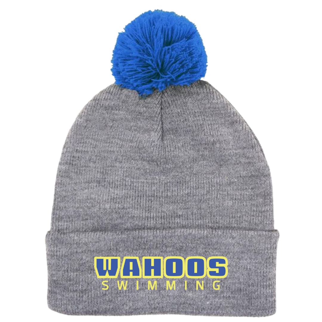 Puff Ball Beanie (Customized) - Wahoos of Jacksonville