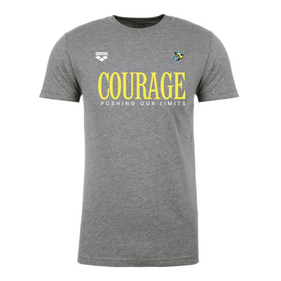 Short Sleeve T-Shirt Wahoos Courage (Customized) - Wahoos of Jacksonville
