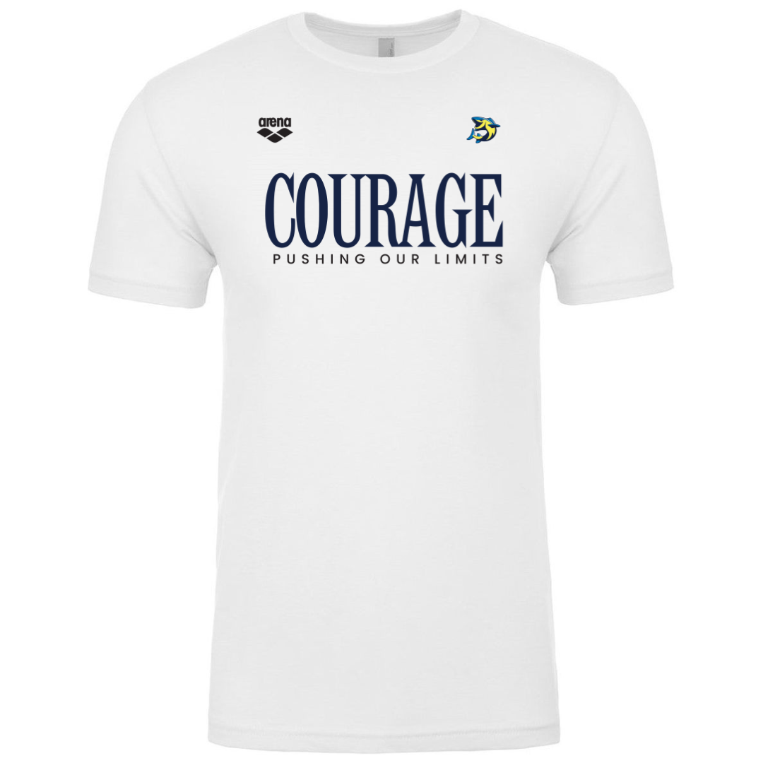 Short Sleeve T-Shirt Wahoos Courage (Customized) - Wahoos of Jacksonville