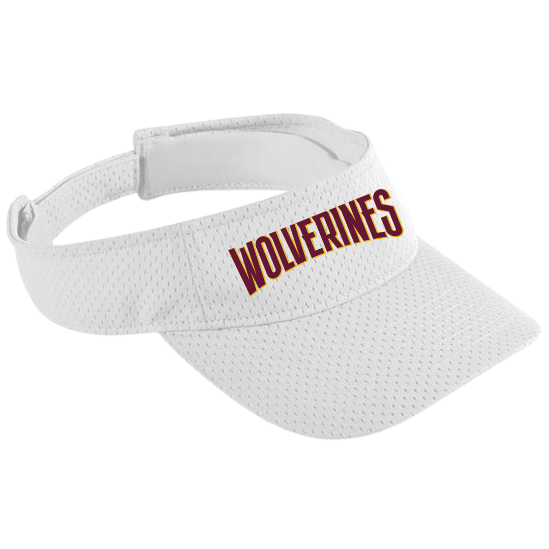 Athletic Mesh Visor (Customized) - Walker School
