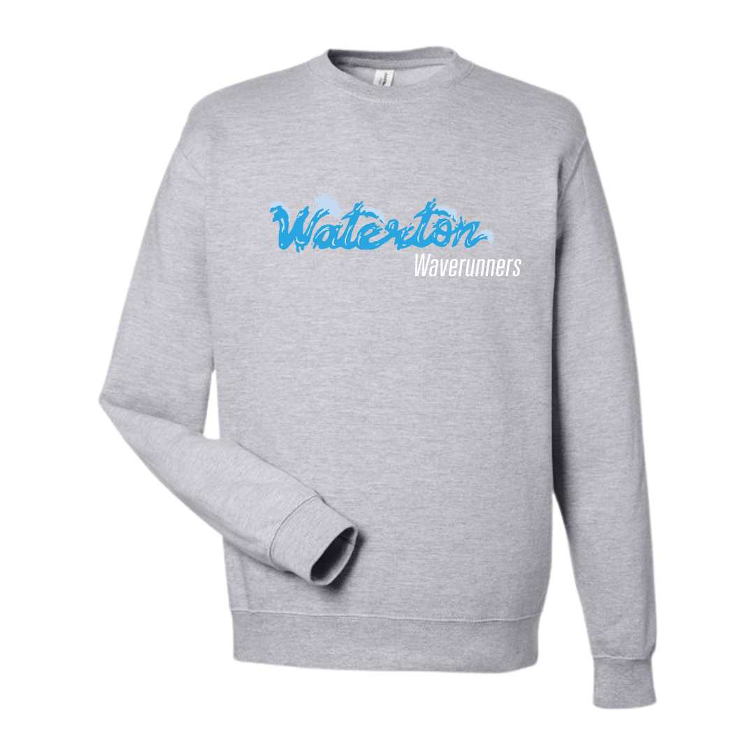 Medium Weight Unisex Crew Neck Sweatshirt (Customized) - Waterton