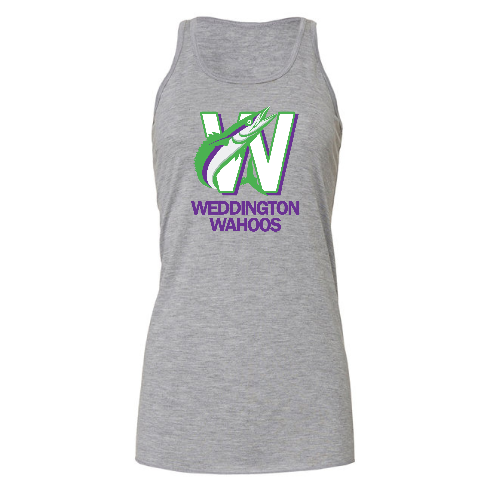 Ladies' Racerback Flowy Tank (Customized) - Weddington