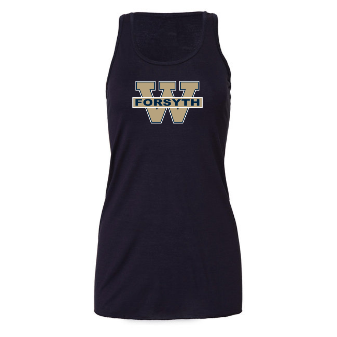 Ladies Racerback Flowy Tank (Customoized) - West Forsyth (GA)