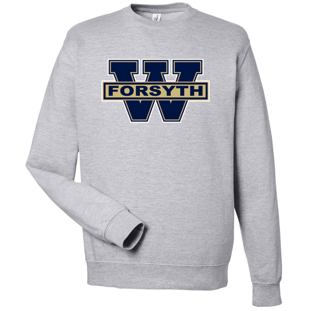 Fleece Crew Neck Sweatshirt (Customized) - West Forsyth (GA)