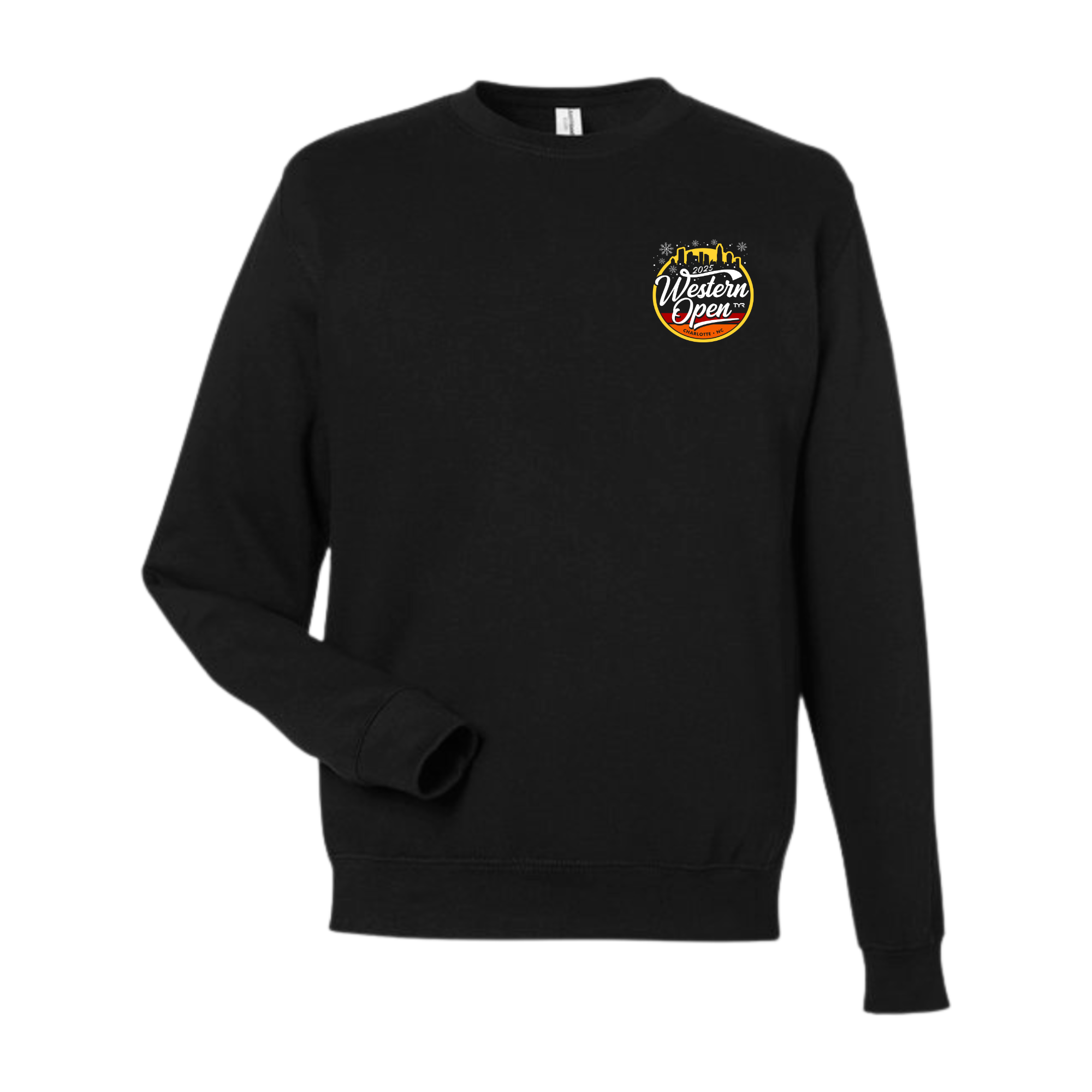 Fleece Crew Neck Sweatshirt (Customized) - Western Open 2025