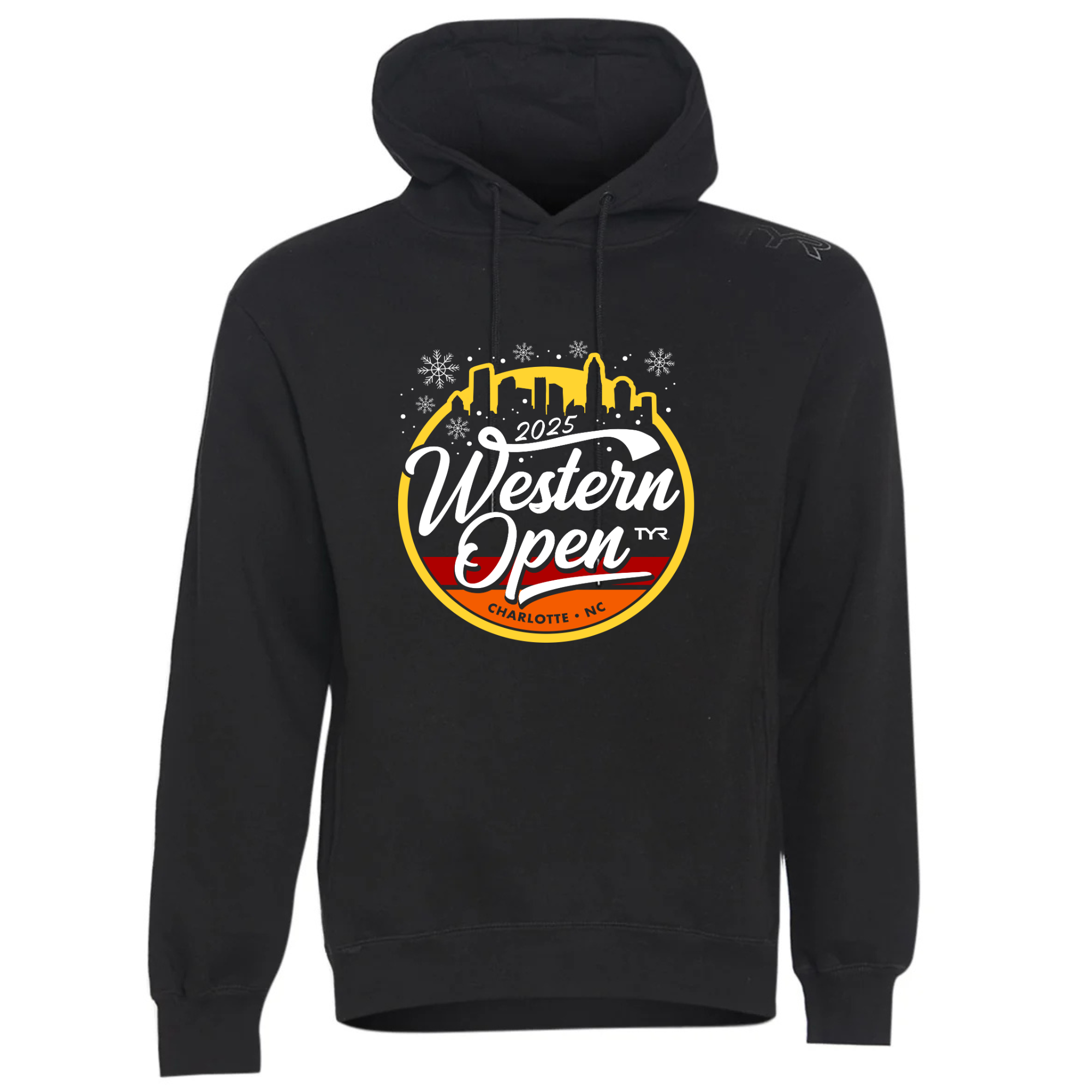 *Clearance* TYR 2 pocket Unisex CT/POL Hoodie (Customized) - Western Open 2025