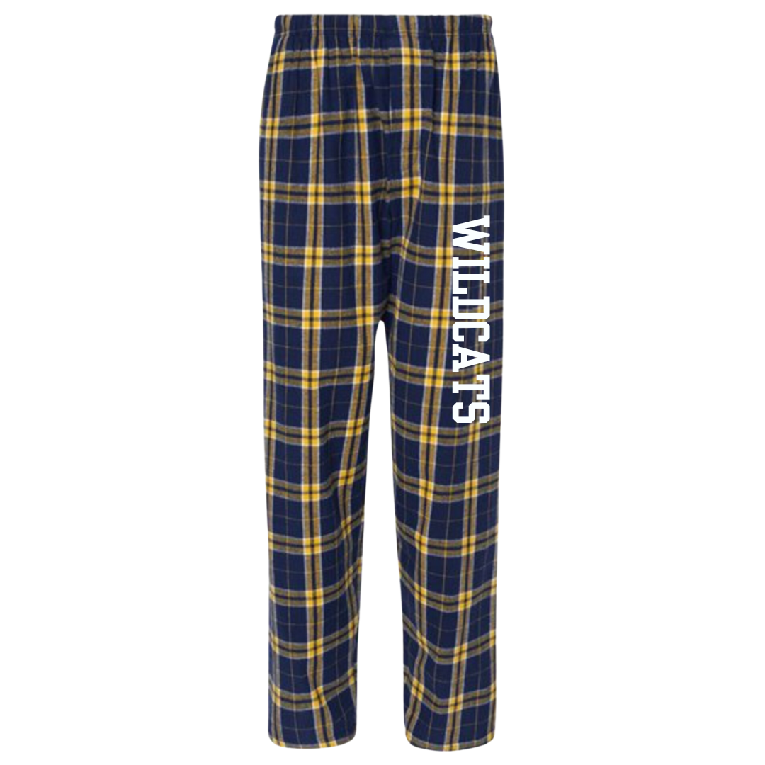 Boxercraft Flannel Pants (Customized) - Jr. Wildcats