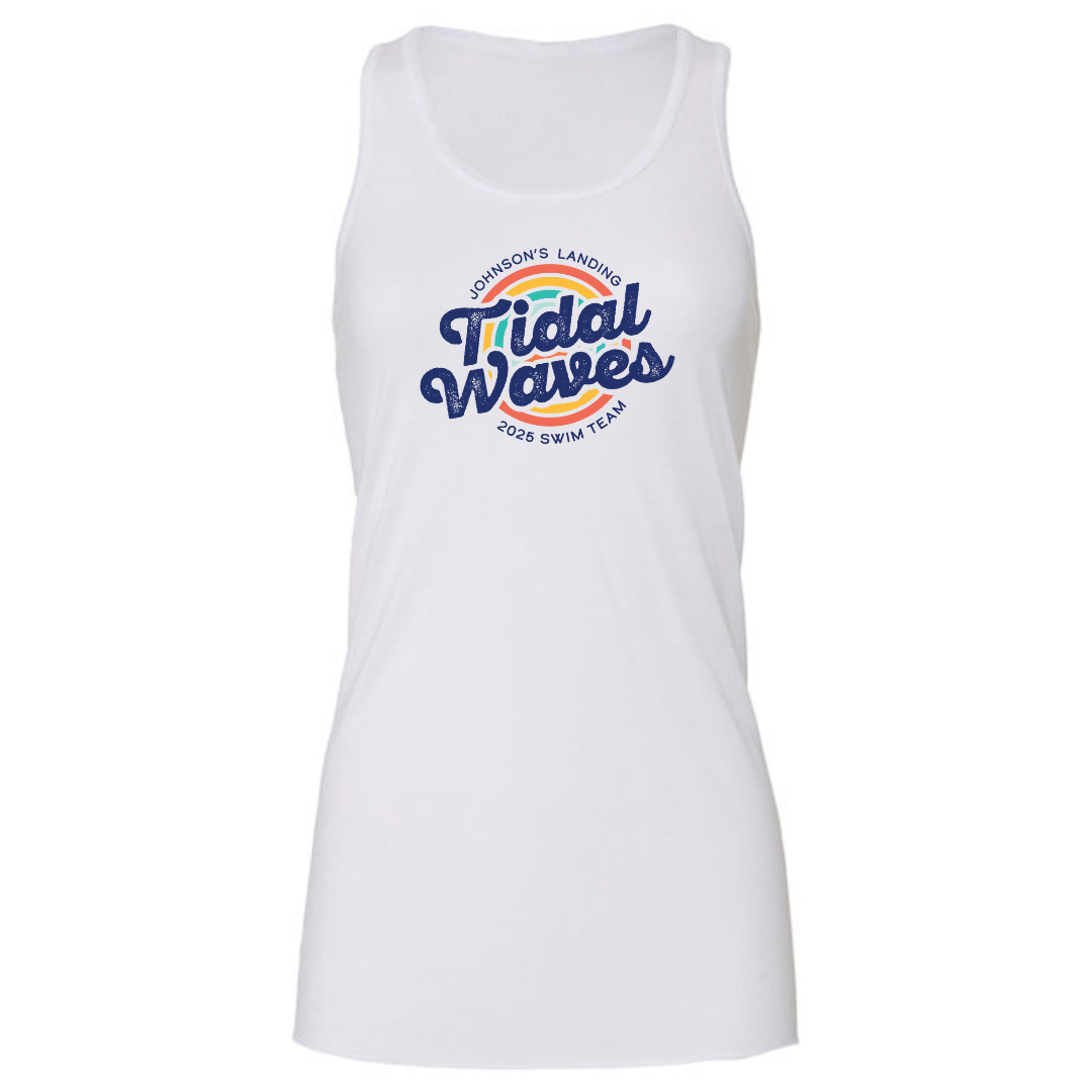 Ladies Racerback Flowy Tank (Customoized) - Johnson's Landing