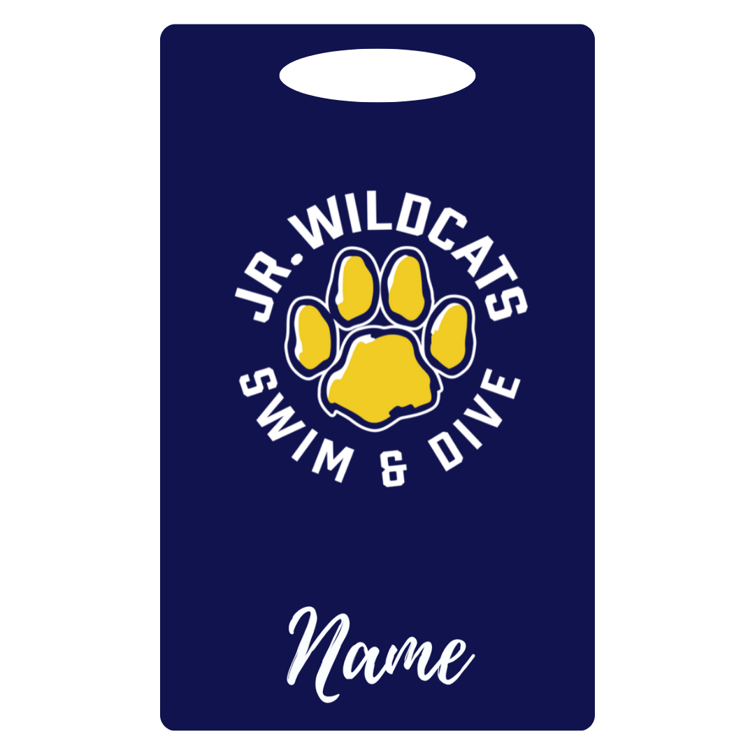 Aluminum Bag Tag (Customized) - Jr. Wildcats