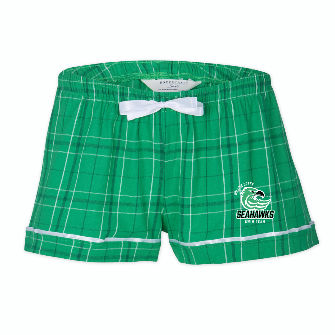 Boxercraft Women's Flannel Short (Customized) - Willow Creek