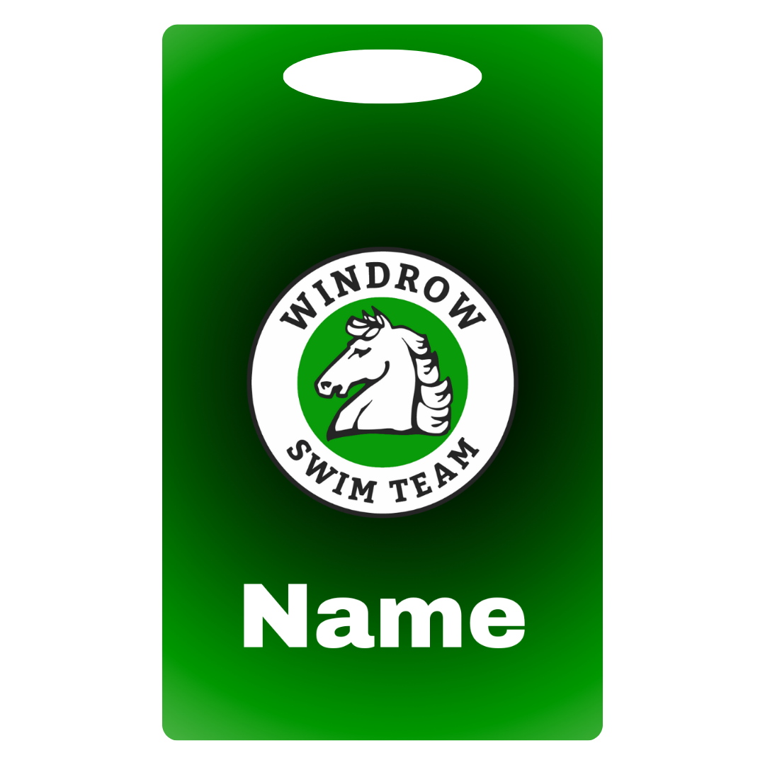 Aluminum Bag Tag (Customized) - Windrow