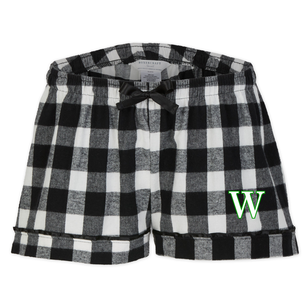 Boxercraft Women's Flannel Short (Customized) - Windrow