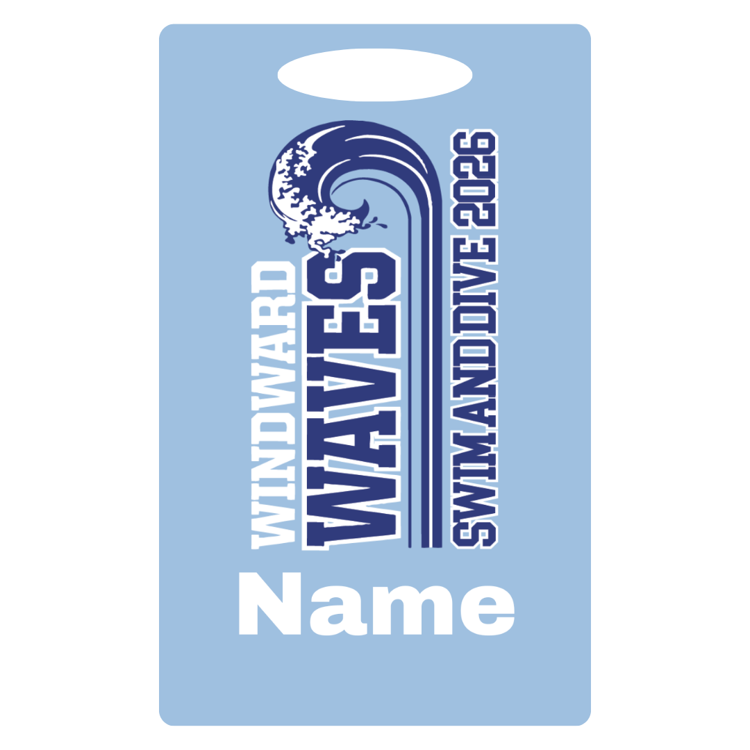 Aluminum Bag Tag (Customized) - Windward