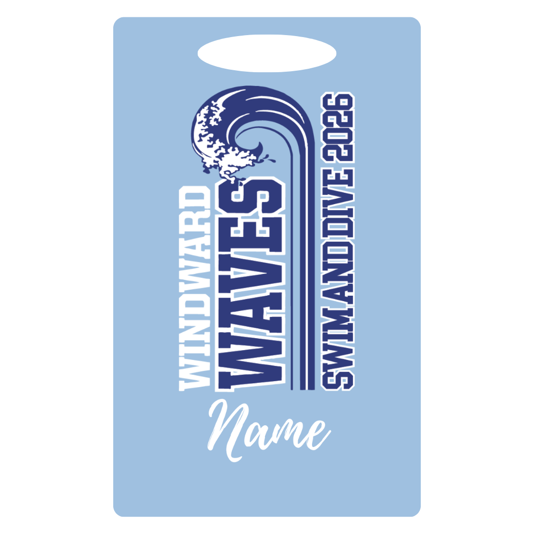 Aluminum Bag Tag (Customized) - Windward