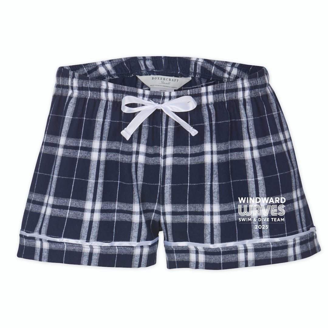 Boxercraft Women's Flannel Short (Customized) - Windward