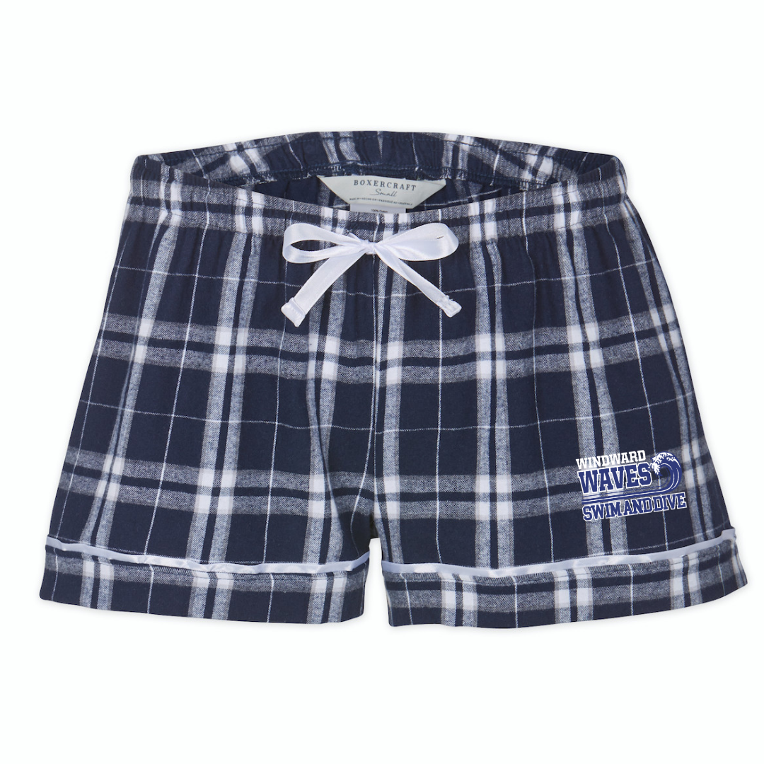 Boxercraft Women's Flannel Short (Customized) - Windward