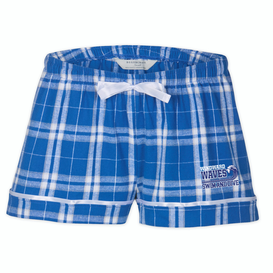 Boxercraft Women's Flannel Short (Customized) - Windward