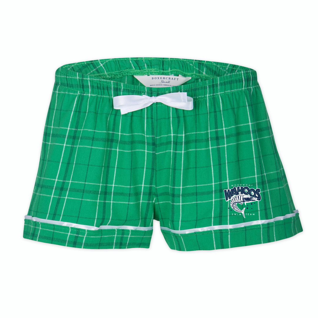 Boxercraft Women's Flannel Short (Customized) - Woodmont