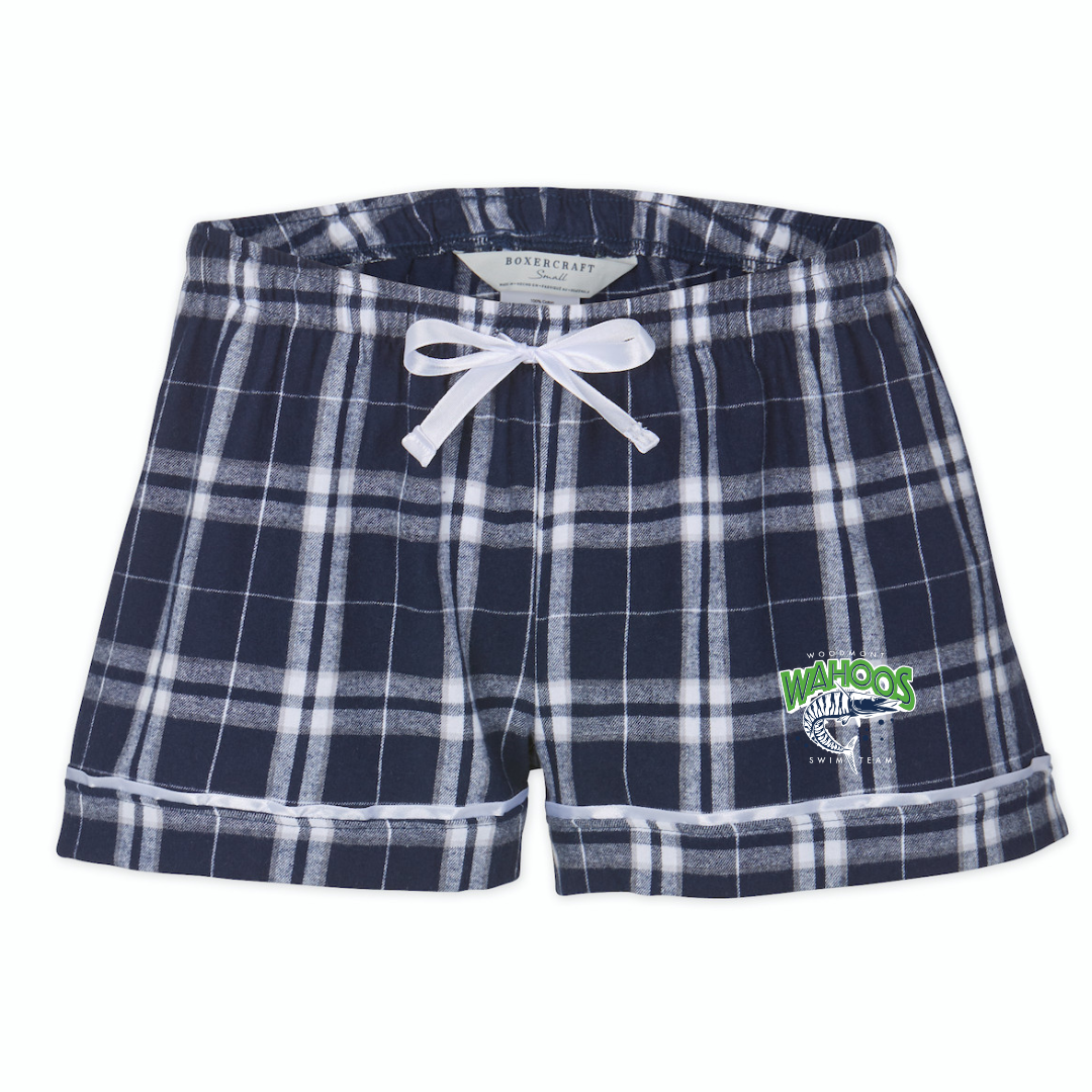 Boxercraft Women's Flannel Short (Customized) - Woodmont