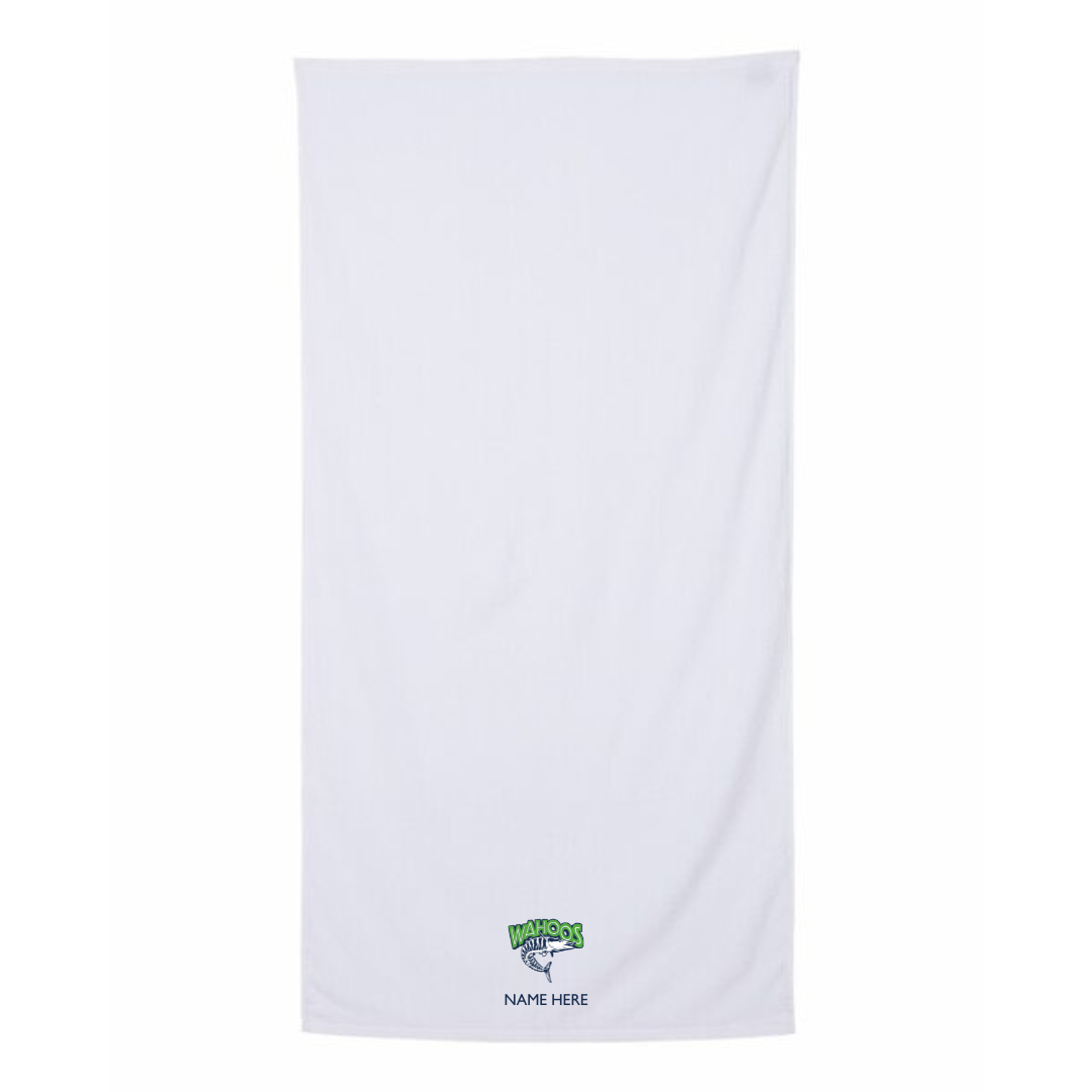 34" x 70" Velour Towel (Customized) - Woodmont