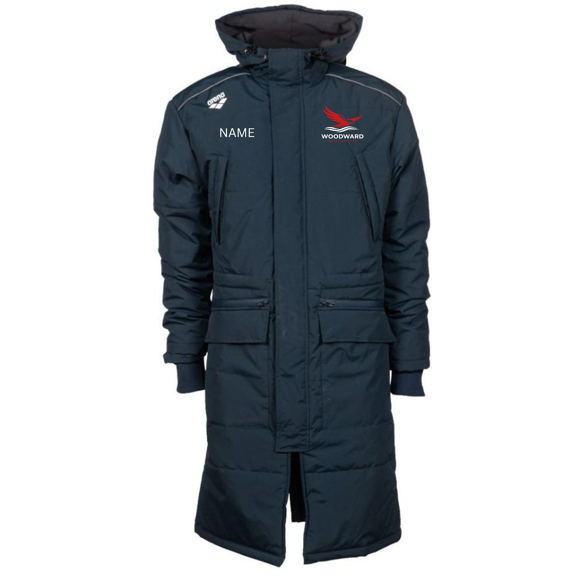 Arena Team Parka (Embroidered) - Woodward Aquatics Club