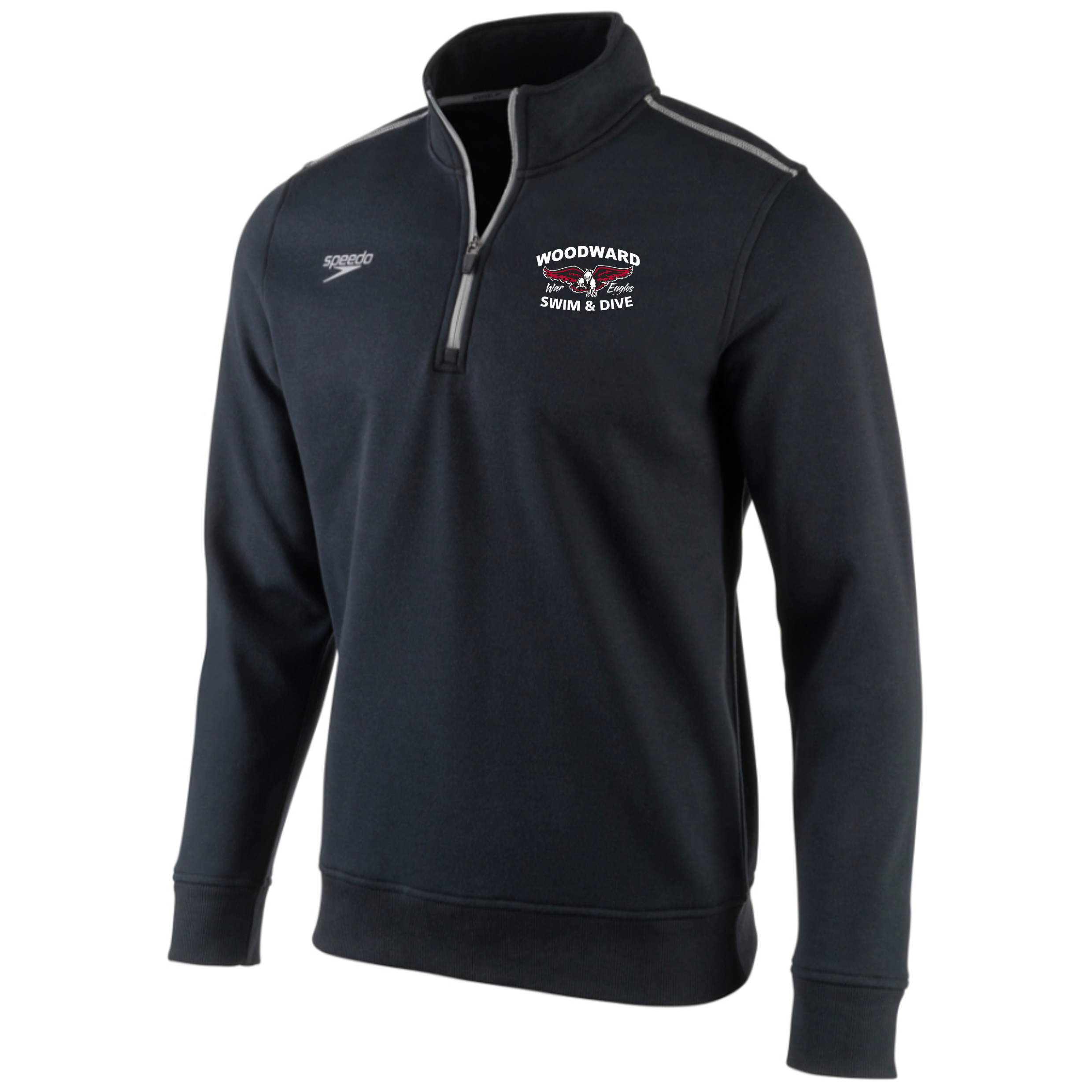 Speedo 1/4 Zip Fleece Sweatshirt (Customized) - Woodward
