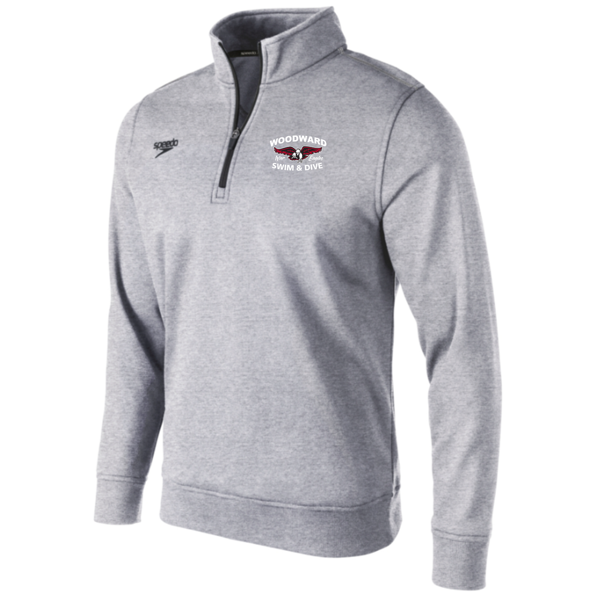 Speedo 1/4 Zip Fleece Sweatshirt (Customized) - Woodward