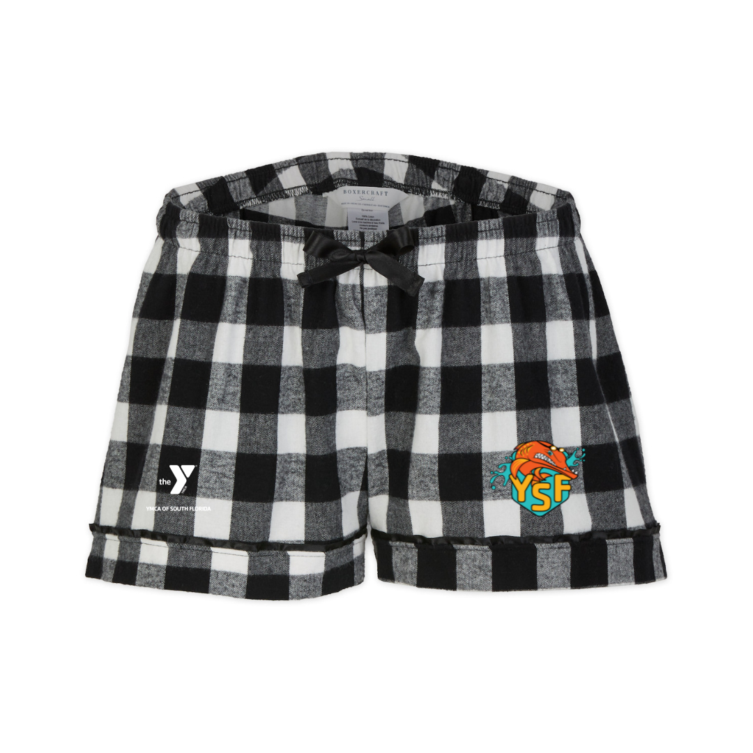 Boxercraft Women's Flannel Short - Spirit Wear (Customized) - YMCA of South Florida