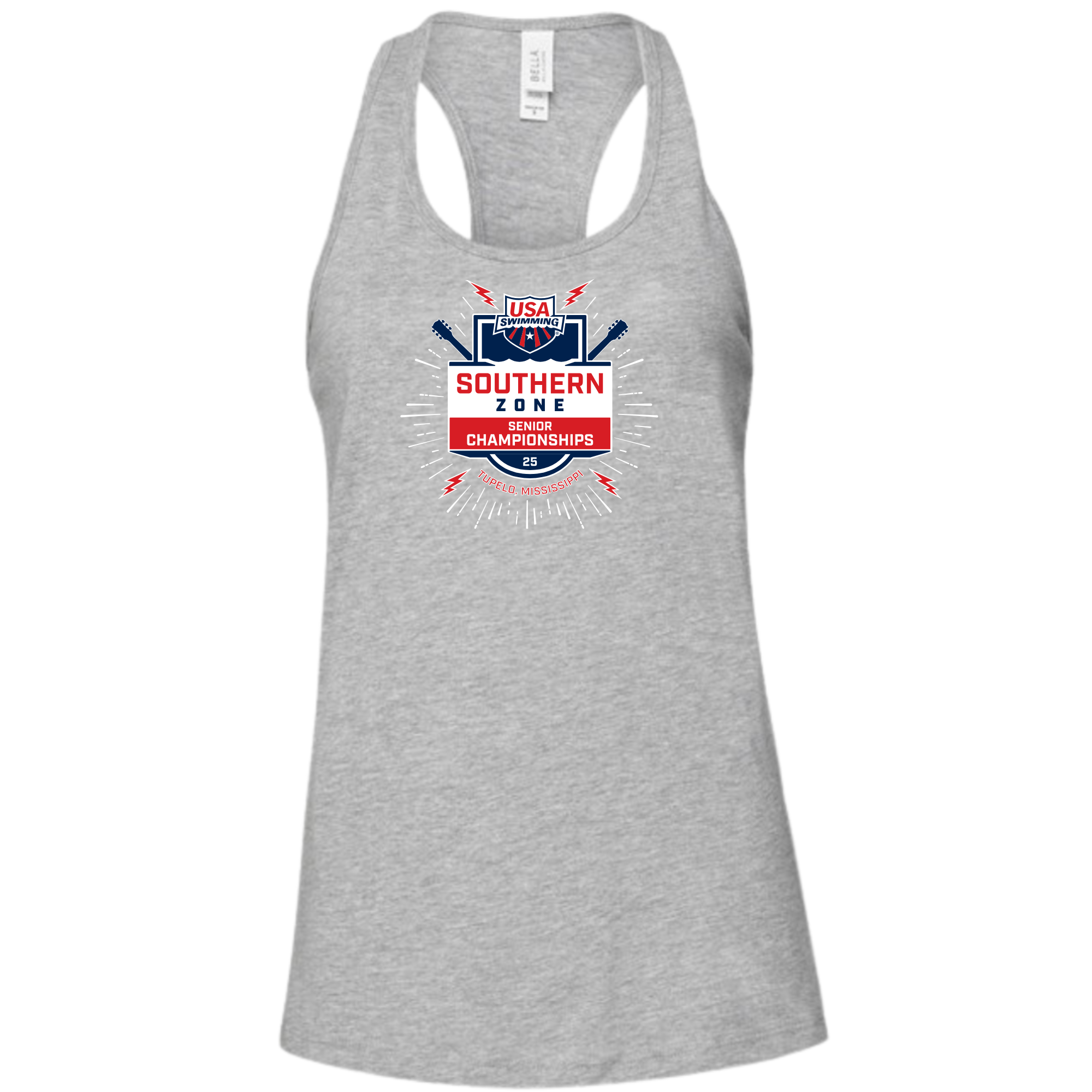 Ladies Racerback Flowy Tank (Customoized) - Southern Zones 2025