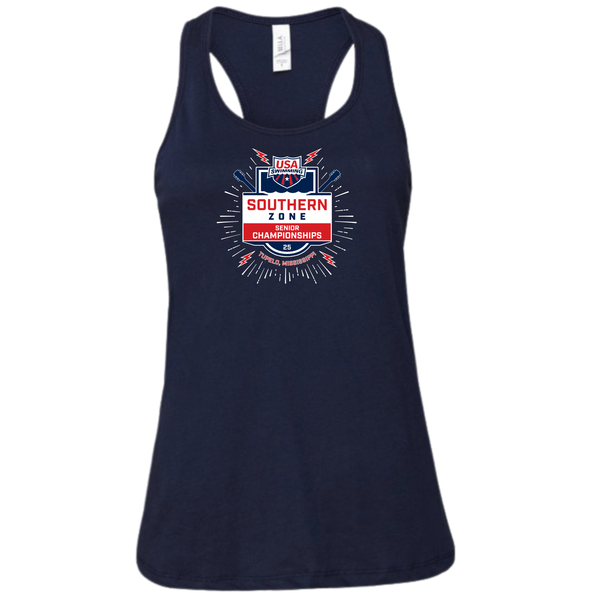Ladies Racerback Flowy Tank (Customoized) - Southern Zones 2025