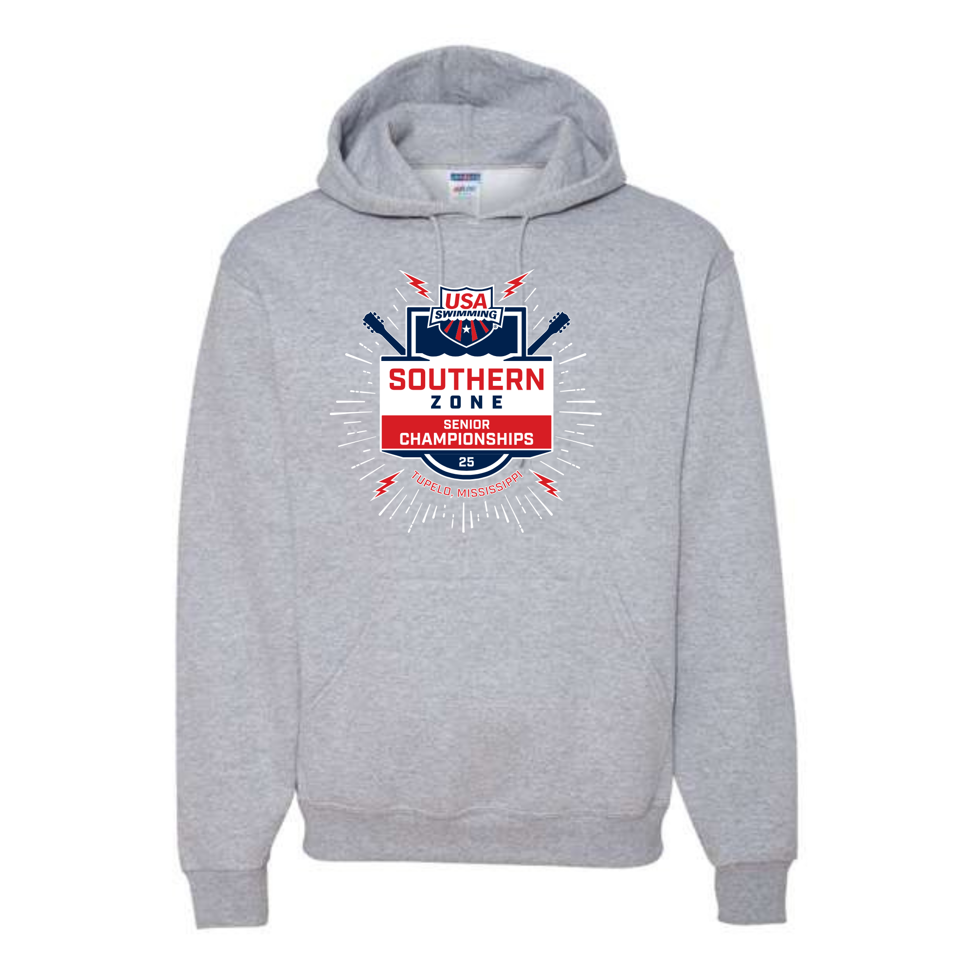 Medium Weight Unisex Hooded Sweatshirt (Customized) - Southern Zones 2025