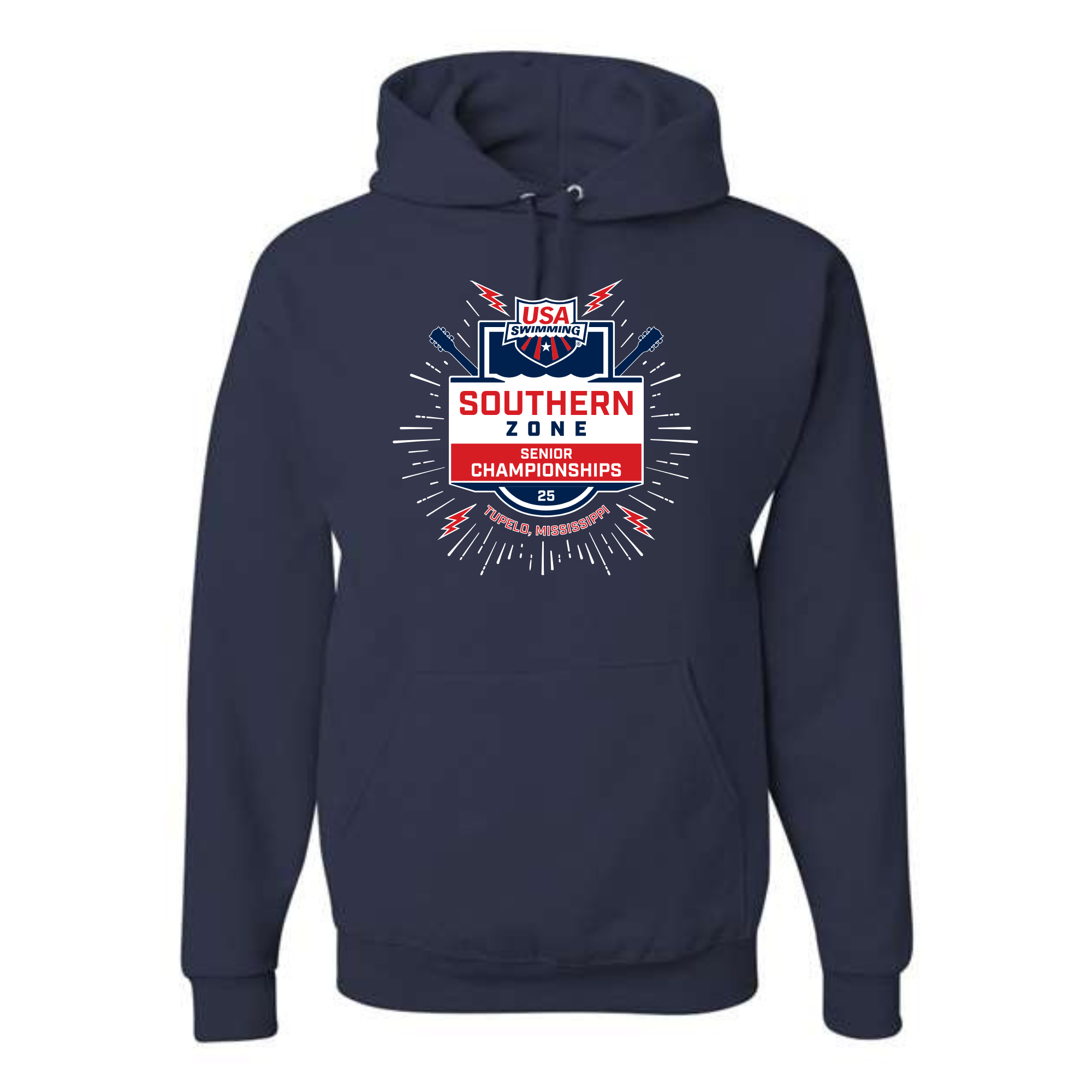 Medium Weight Unisex Hooded Sweatshirt (Customized) - Southern Zones 2025