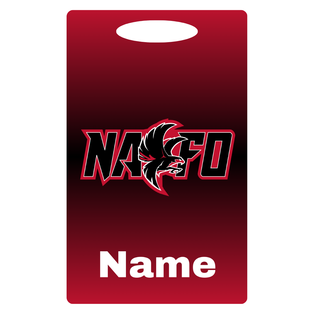 Aluminum Bag Tag (Customized) - Nation Ford High School