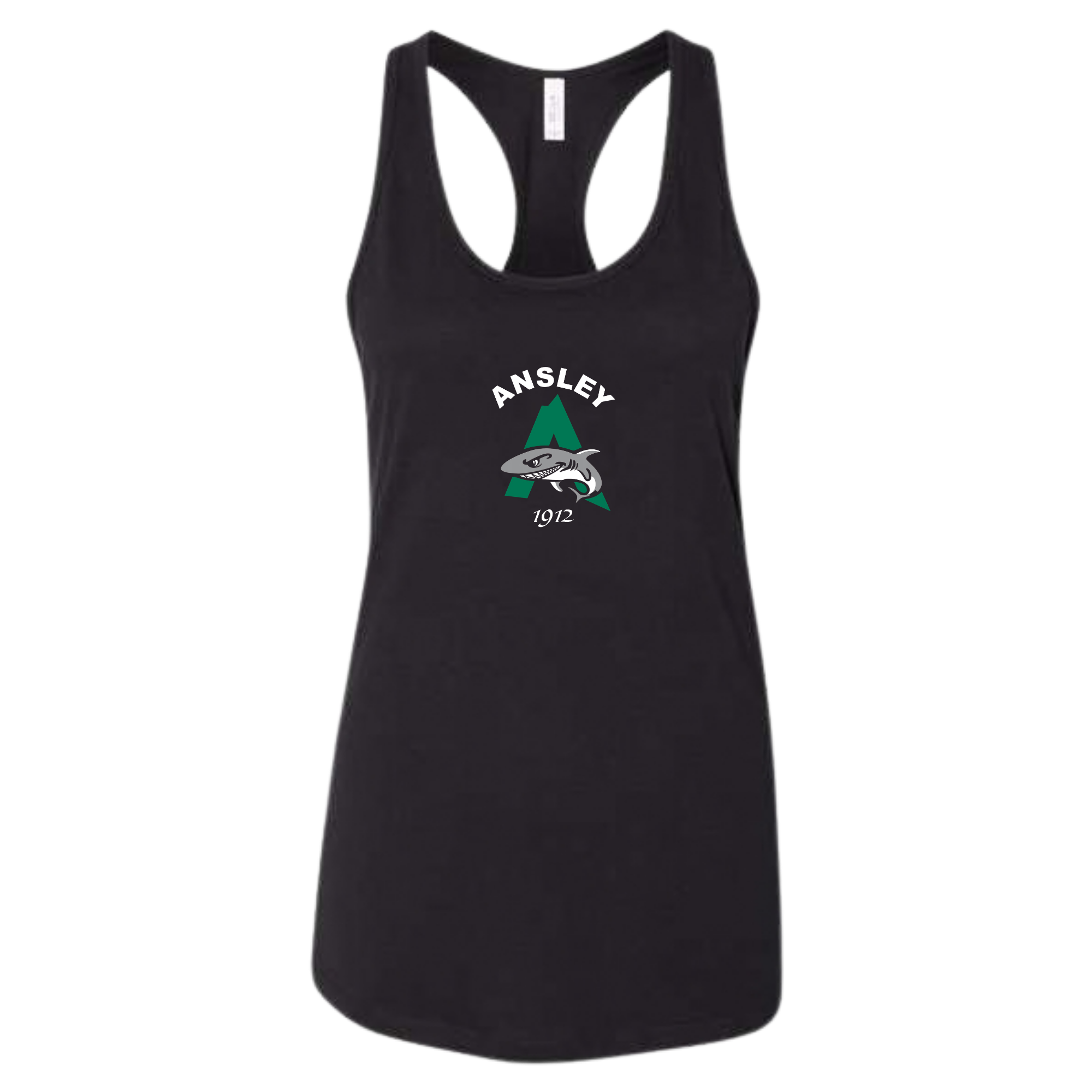 Ladies' Racerback Tank (Customized) - Ansley Sharks