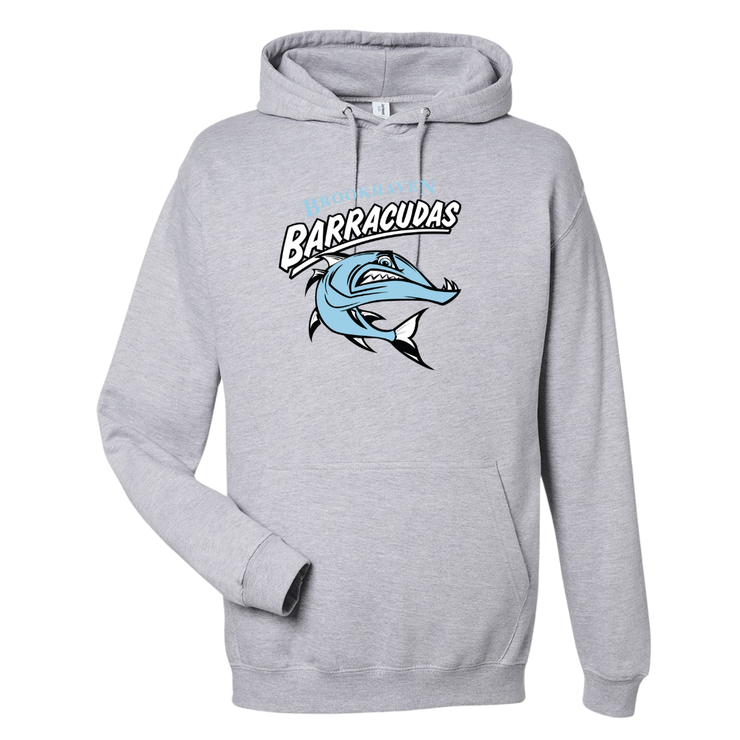 Medium Weight Unisex Hooded Sweatshirt Full Chest Logo (Customized) - Brookhaven