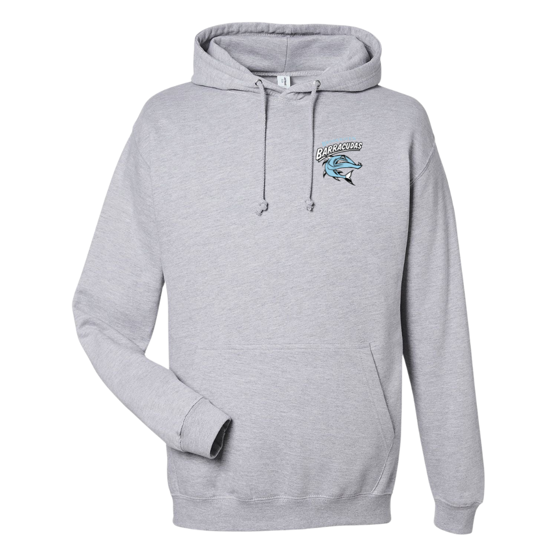 Medium Weight Unisex Hooded Sweatshirt Pocket Logo (Customized) - Brookhaven