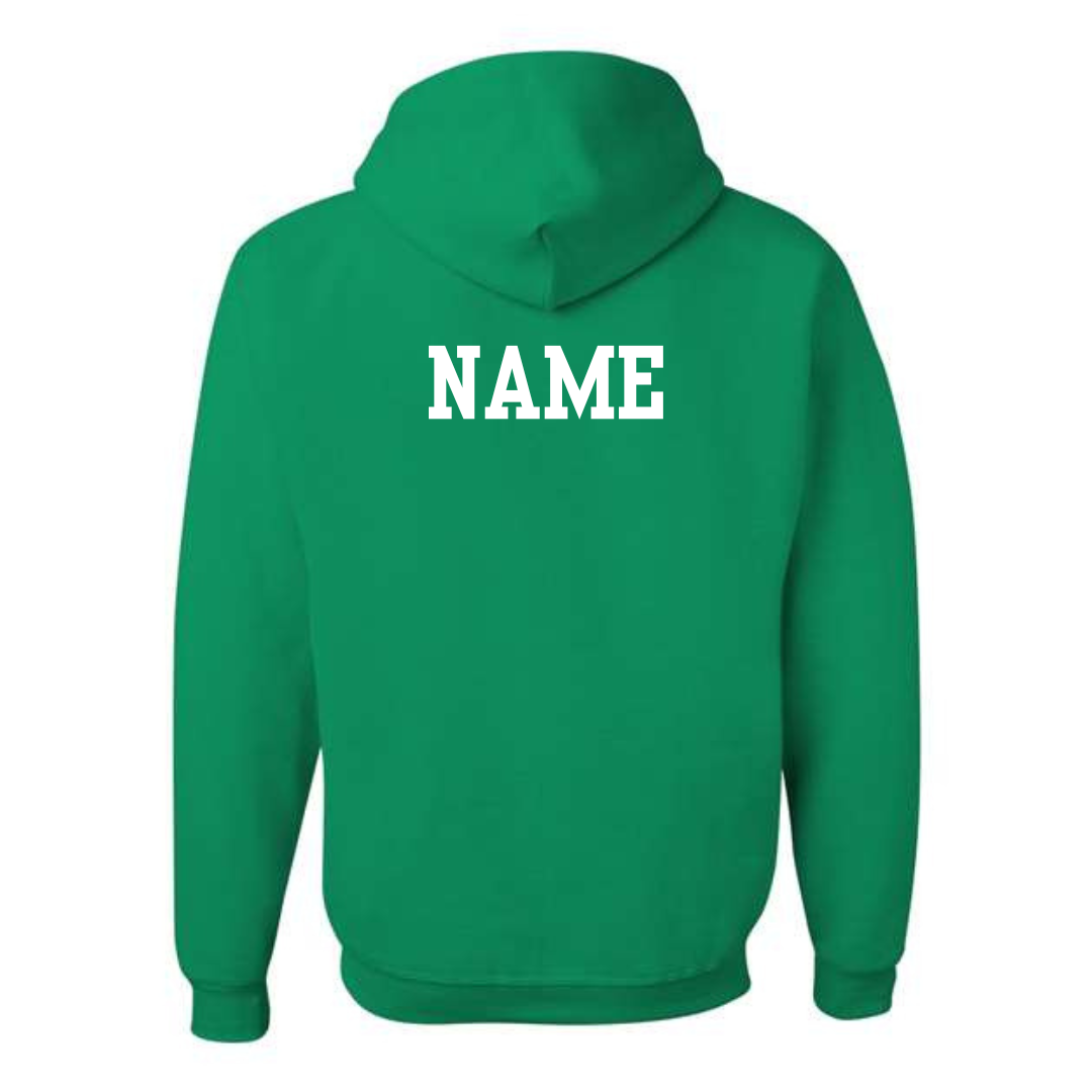 Raptors Logo Medium Weight Unisex Hooded Sweatshirt (Customized) - Mountain Island Middle School