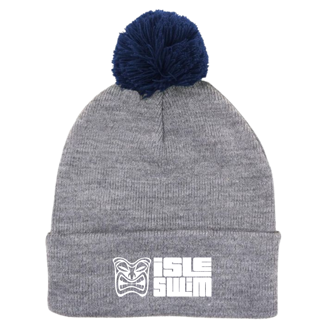Puff Ball Beanie (Customized) - Isle Swim