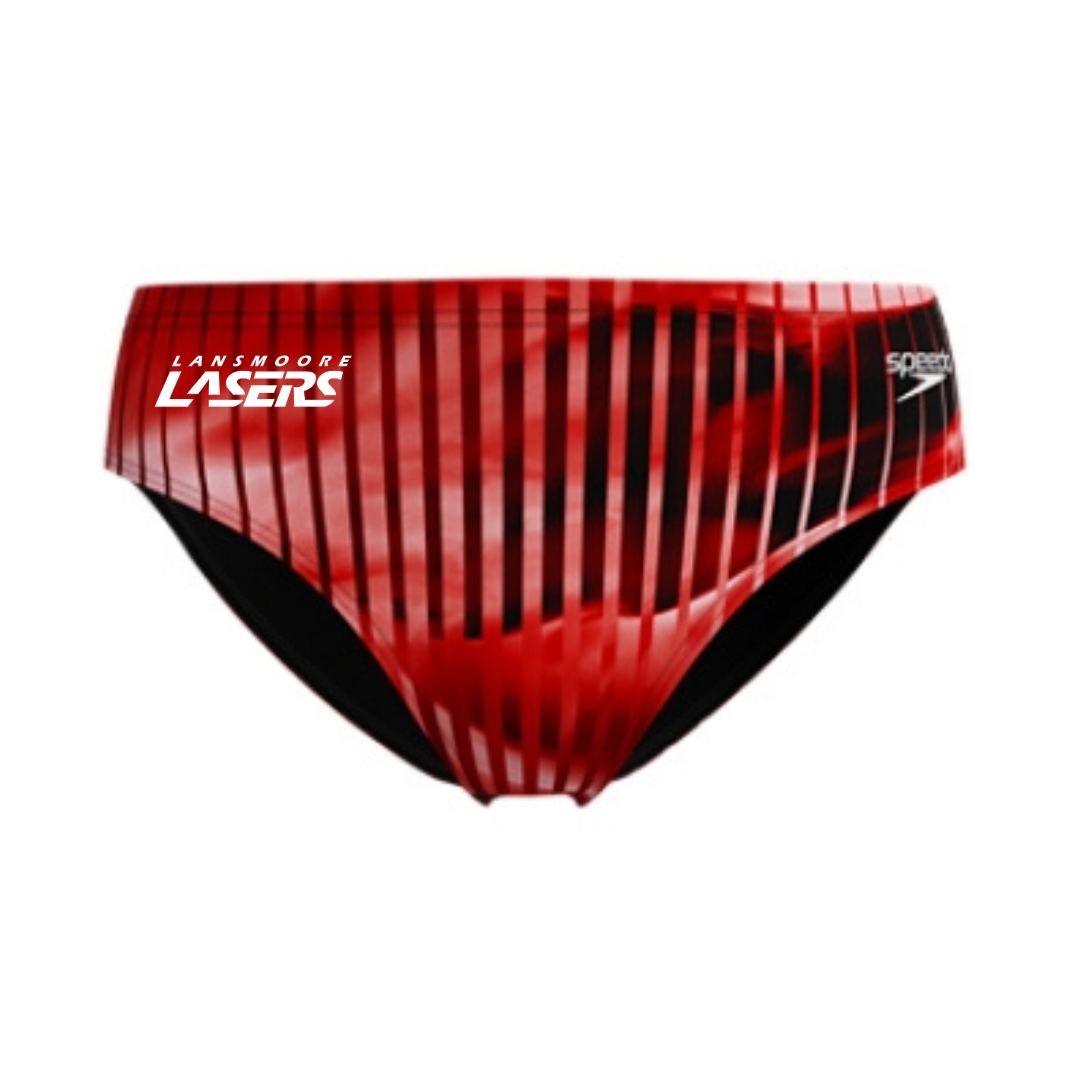 Speedo Endurasoft Linear Lava Brief (Embroidered) - Lansmoore