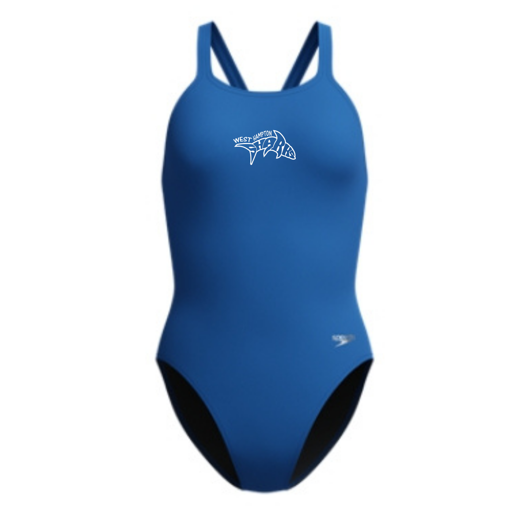 Speedo Endurasoft Solid Leaderback (Heat Press) - West Hampton Sharks