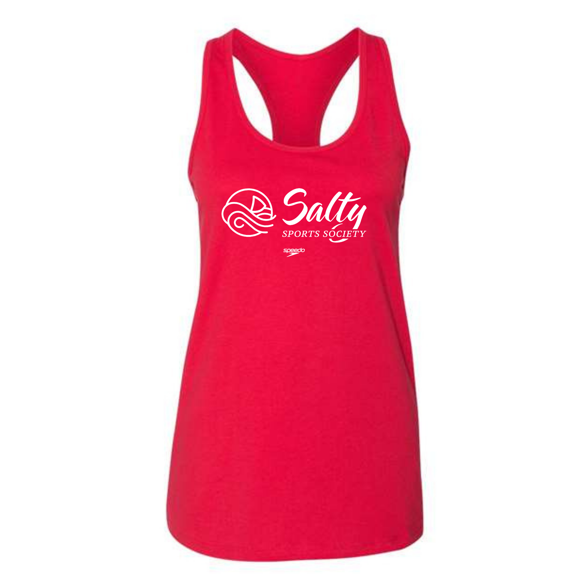Ladies' Racerback Tank (Customized) - Salty Sports Society