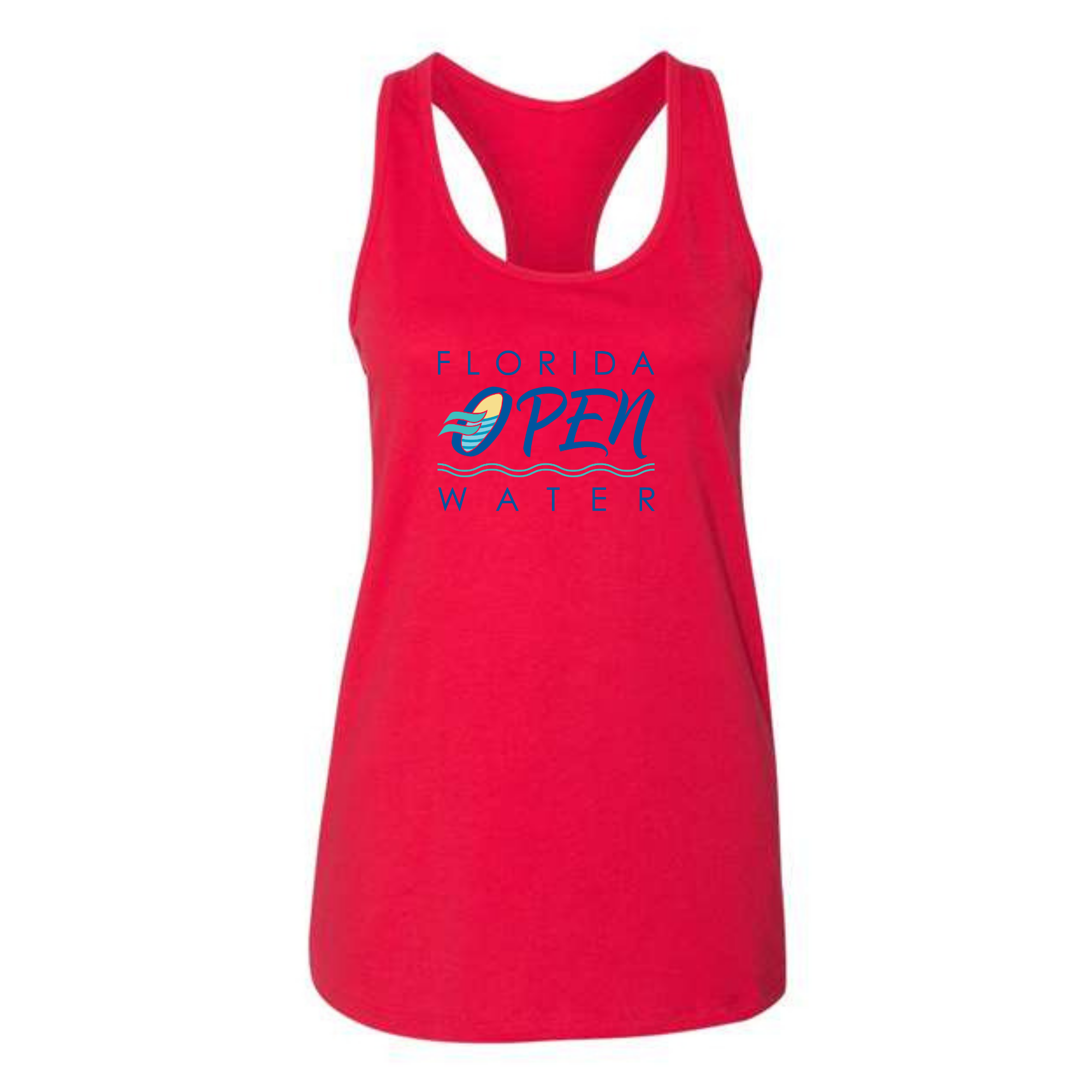 Ladies' Racerback Tank (Customized) - Florida Open Water