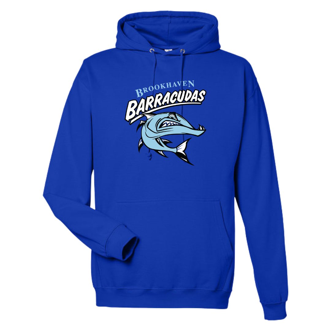 Medium Weight Unisex Hooded Sweatshirt Full Chest Logo (Customized) - Brookhaven