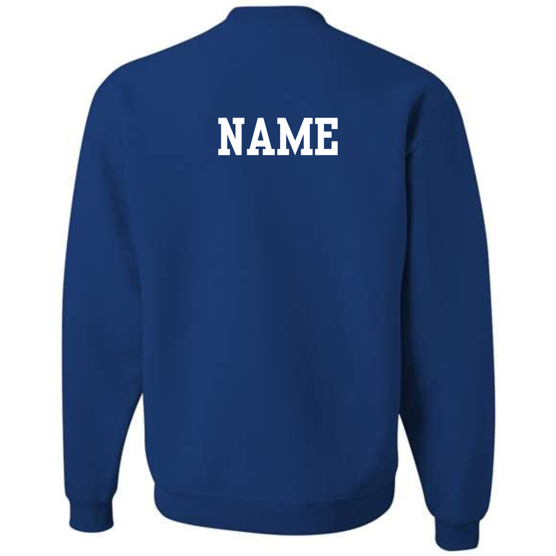 Raptors Logo Fleece Crew Neck Sweatshirt (Customized) - Mountain Island Middle School