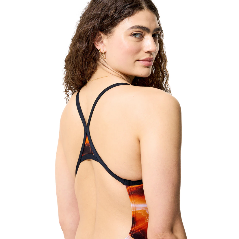 Speedo Lightning Turnback (Heat Press) - YMCA of South Florida