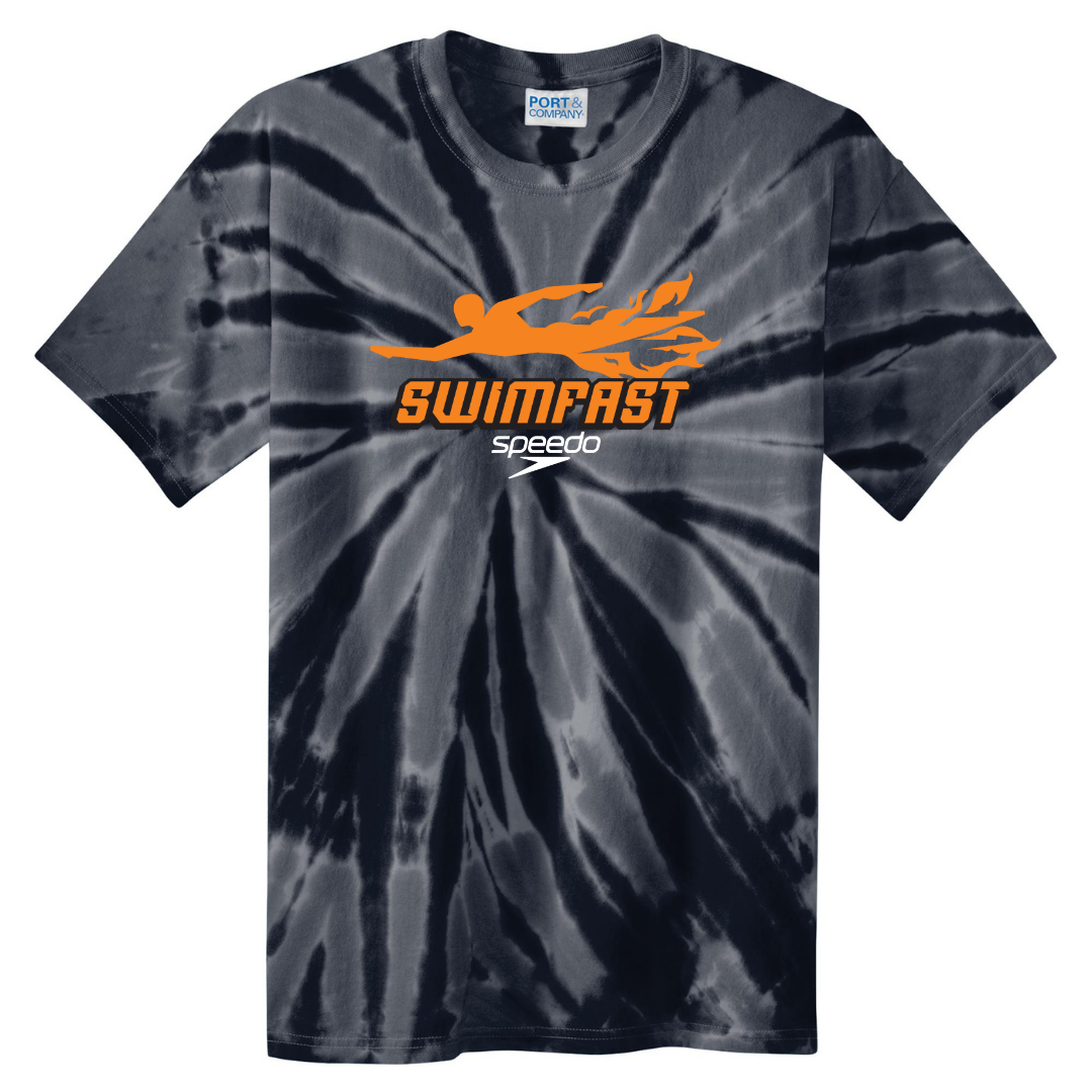 Tie Dye Short Sleeve T-Shirt (Customized) - SwimFast