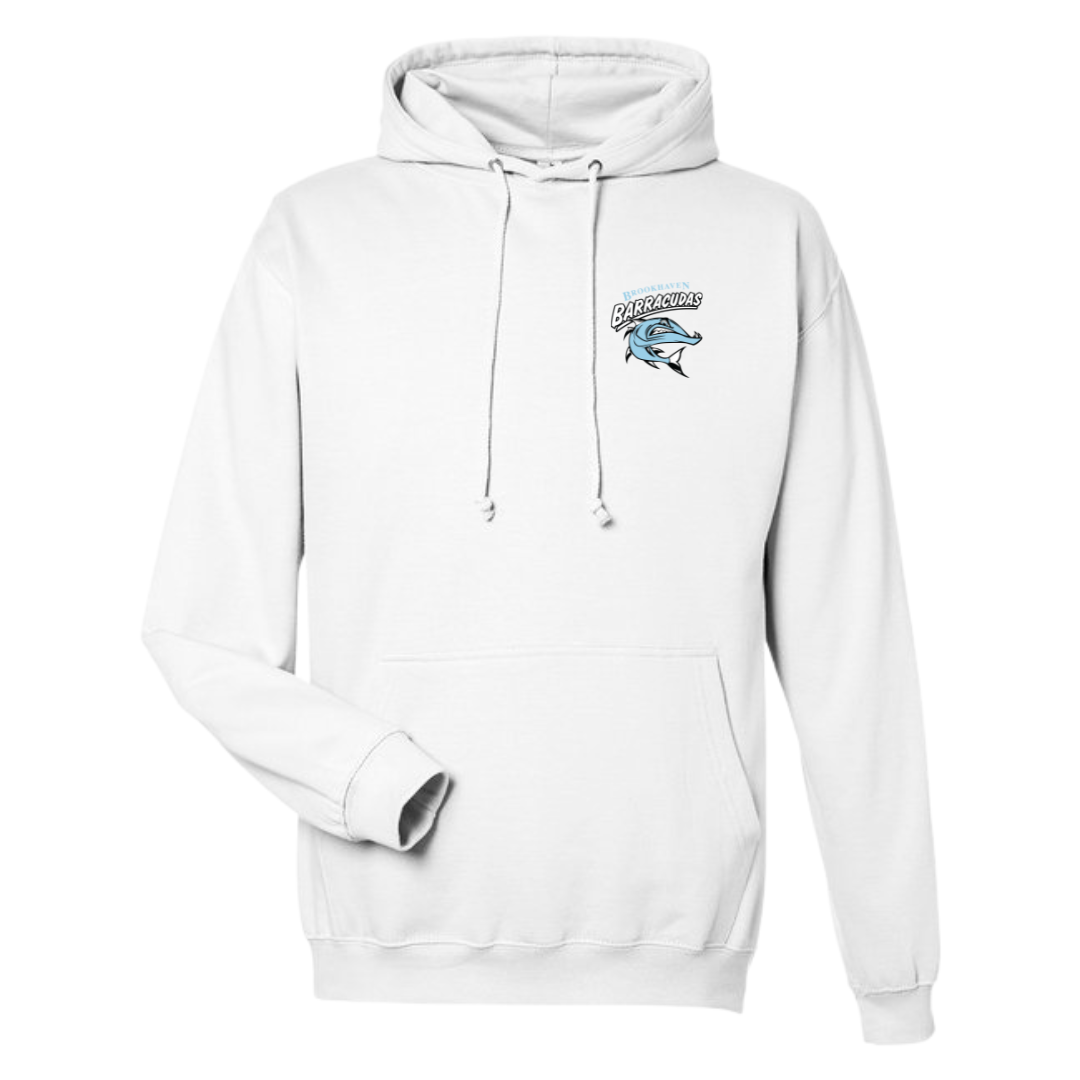 Medium Weight Unisex Hooded Sweatshirt Pocket Logo (Customized) - Brookhaven