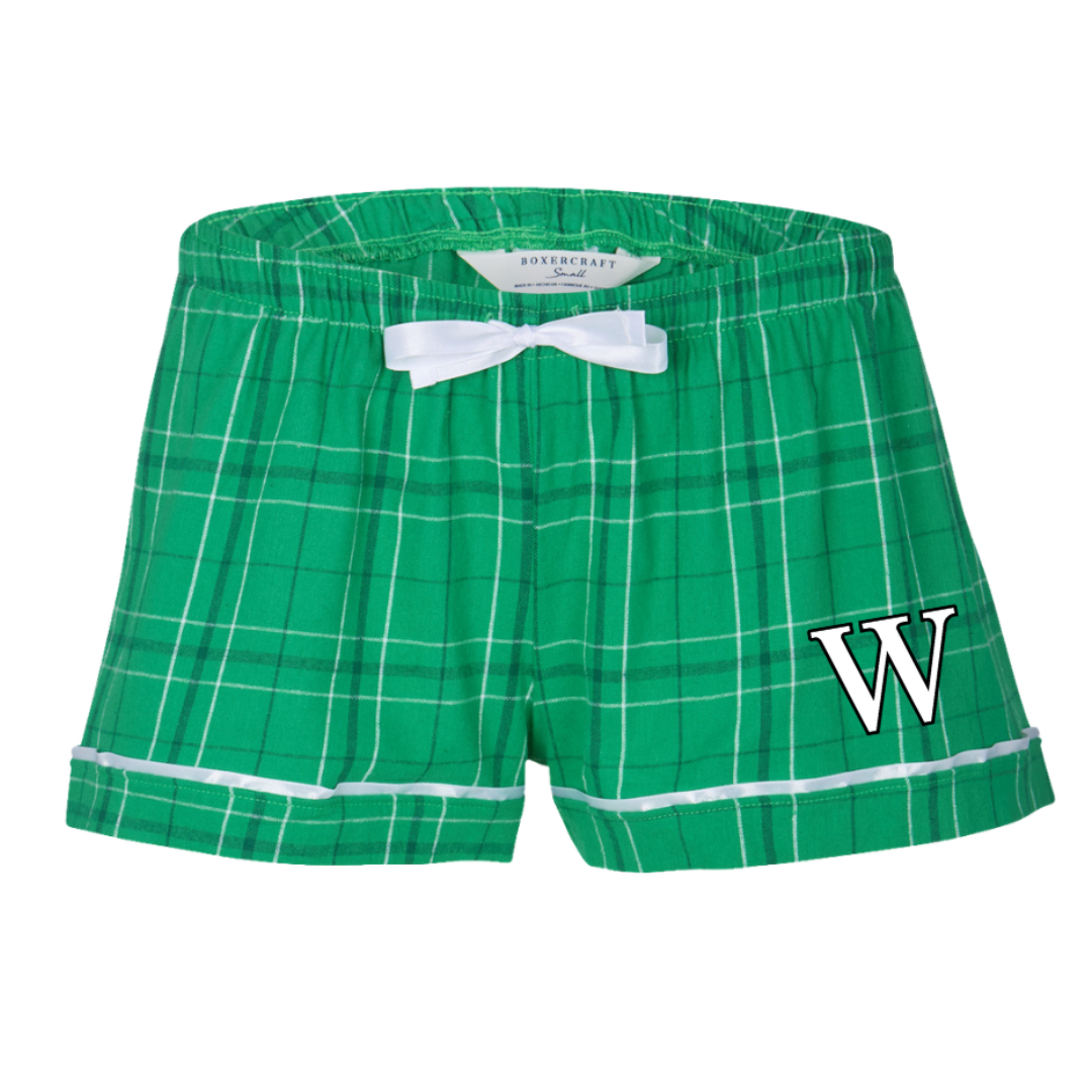 Boxercraft Women's Flannel Short (Customized) - Windrow