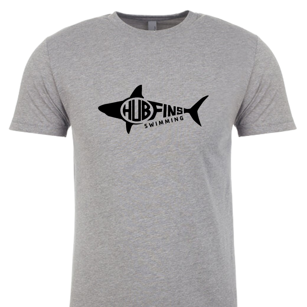Short Sleeve T-Shirt Black Logo (Customized) - Hub Fins